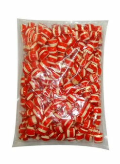 Red And White Bullseyes (1kg Bag)