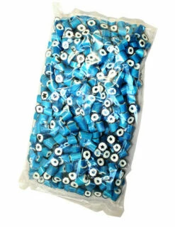 Rock Candy - Dark Blue And White - Star Center (1kg Bag) -AU Snack Sales Store Rock Candy Blue White Star 12891.1397096563