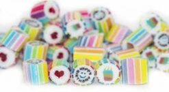 Rock Candy - Rainbow - "Happy Birthday" Center (1kg Bag)