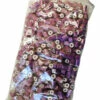 Rock Candy - Purple And White - Butterfly Center (1kg Bag)