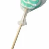 Round Tiffany Blue And White Lollipop (50g Single Lollipop)