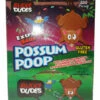 Rude Dudes - Possum Poop - Extra Sour Bubble Gum (200pc Display Box)