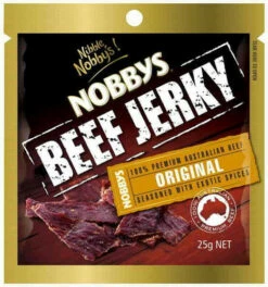 Nobbys Beef Jerky Original (12 X 25g In A Display Unit)