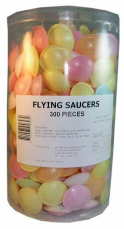 Flying Saucers (300 X Sherbet Ufo S In A Display)
