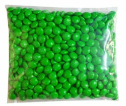 Single Colour M&M S - Green (500g Bag) -AU Snack Sales Store Single Colour MM 500g Bag Green 17376.1453339575