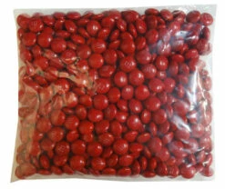 Single Colour M&M S - Red (500g Bag) -AU Snack Sales Store Single Colour MM 500g Bag Red 93788.1453339776