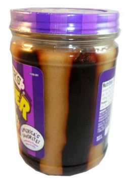 Smucker S Goober - Grape (510g) - Short B/B Date -AU Snack Sales Store Smuckers Goober Grape Jar Side View 46948.1297823696