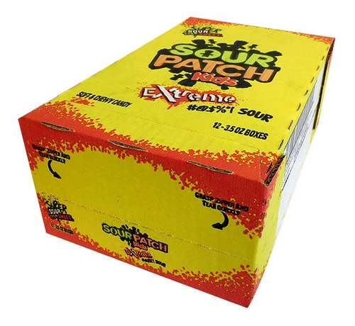 Sour Patch Kids - Theatre Box - Extreme Sour (12pc X 99g Boxes In A Display Unit)
