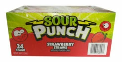 Sour Punch - Strawberry (24 X 57g In A Display Box) 5 Sour Punch - Strawberry (24 X 57g In A Display Box) -AU Snack Sales Store Sour Punch Strawberry 24 x 57g in a display box 88383.1633585986