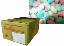 Sugar Coated Almonds - Mixed Colour (8kg Box) -AU Snack Sales Store Sugar Coated Almonds Mixed Colouors 8kg Box 09674.1465353003