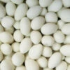 Sugar Coated Almonds - Single Colour White (1kg Bag)