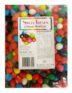 Sweet Treats Choc Balls - Mixed(1kg Bag)