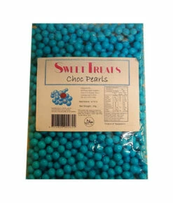 Sweet Treats Choc Pearls - Blue (1kg Bag) -AU Snack Sales Store Sweet Treats Choc Pearls blue 1kg bag w 57760.1515128404