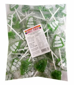 Sweet Treats Christmas Tree Lollipop With Tattoo (1kg Bag) -AU Snack Sales Store Sweet Treats Christmas Tree Lollipop with Tattoo 1kg bag 95324.1633585717