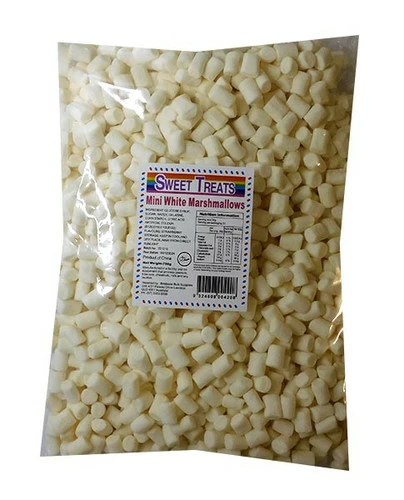 Sweet Treats Mini Marshmallow - White (750g) 1 Sweet Treats Mini Marshmallow - White (750g)