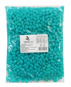 Lolliland Mini Jelly Beans - Blue With A Blueberry Flavour (1kg Bag)