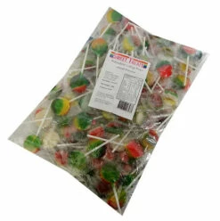 Sweet Treats Rainbow Round Pops (8g X125pcs Bag)
