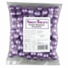 Sweet Treats Shimmer Gumballs Bulk - Purple (1kg Bag)