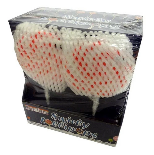Sweet Treats Swirly Lollipops - Pink (12 X 85g) 1 Sweet Treats Swirly Lollipops - Pink (12 X 85g)