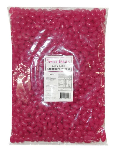 Sweet Treats Mini Jelly Beans - Hot Pink With A Raspberry Flavour (1kg Bag) 1 Sweet Treats Mini Jelly Beans - Hot Pink With A Raspberry Flavour (1kg Bag)