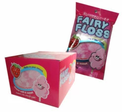 Sweetworld Fairy Floss (15g Packets X 18) -AU Snack Sales Store Sweetworld Fairy floss 18x15g packs 18086.1404097842