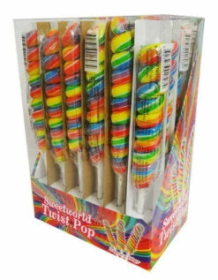 Sweetworld Twist Pop (24 X 60g) -AU Snack Sales Store Sweetworld Twist pop 24 60g 50334.1633585552