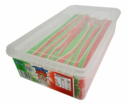 TNT Sour Straps Strawberry & Watermelon (200 Pc Display Unit) -AU Snack Sales Store TNT Sour Straps Strawberry Watermelon 200 pc Display unit 51454.1633585552