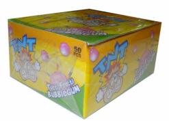 TNT Tutti Frutti Bubble Gum (50 X 9g)