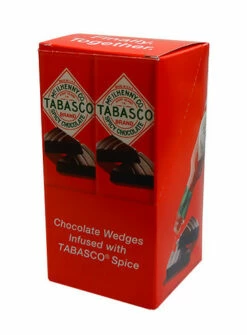 Tabasco Brand Spicy Chocolate (12 X 50g Bars) 4 Tabasco Brand Spicy Chocolate (12 X 50g Bars) -AU Snack Sales Store Tabasco Brand Spicy Chocolate 12 x 50g w 92382.1515128296