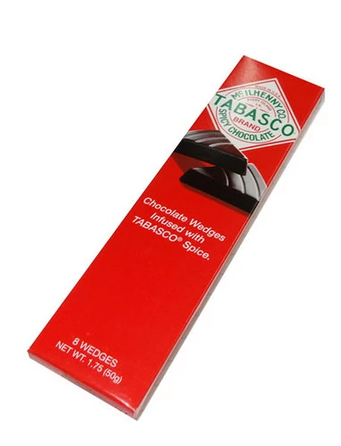 Tabasco Brand Spicy Chocolate (12 X 50g Bars) 3 Tabasco Brand Spicy Chocolate (12 X 50g Bars) - Image 3