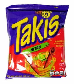 Takis Nitro Habanero ( 92g Bag) - Short B/B Date