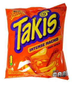 Takis Intense Nachos ( 92g Bag) - Short B/B Date