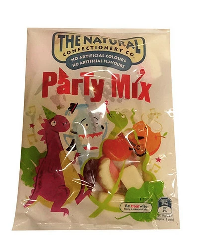 The Natural Confectionery Co. - Party Mix (220g Bag X 16pc Box) 1 The Natural Confectionery Co. - Party Mix (220g Bag X 16pc Box)