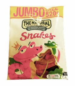 The Natural Confectionery Co. - Snakes (520g Bag X 10pc Box) -AU Snack Sales Store The Natural Confectionery Co Snakes 520g bag 03725.1490752874