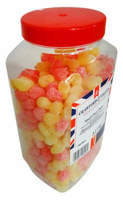 Tilleys Pear Drops - Small (3kg Jar) -AU Snack Sales Store Tilleys Pear Drops Small 3kg Jar 53556.1568017406
