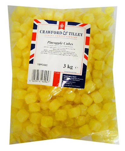Tilleys Pineapple Cubes (3kg Bag) 2 Tilleys Pineapple Cubes (3kg Bag) - Image 2