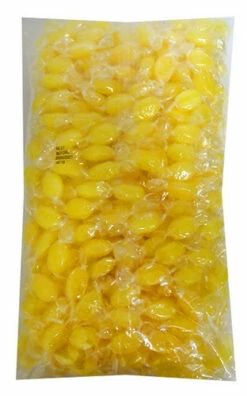 Tilleys Sherbet Lemons - Individually Wrapped (3kg Bag) -AU Snack Sales Store Tilleys Sherbet Lemons Individually Wrapped 3kg bag back view 60620.1585642579