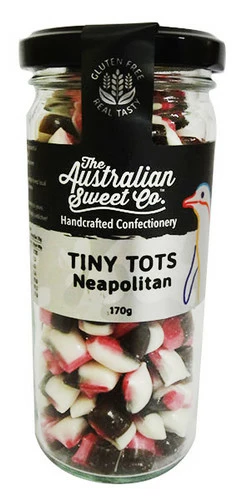 Tiny Tots - Neopolitan (170g Jar)