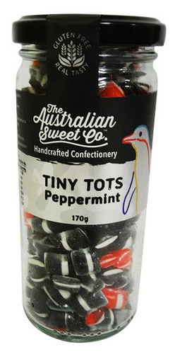 Tiny Tots - Peppermint (170g Jar) 1 Tiny Tots - Peppermint (170g Jar)