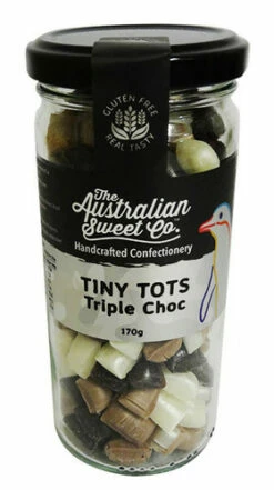 Tiny Tots - Triple Chocolate Rock (170g Jar)