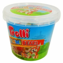 Trolli Gummi Bears Bucket (625g Tub) -AU Snack Sales Store Trolli Gummi Bears Bucket 625g tub 36791.1633585519
