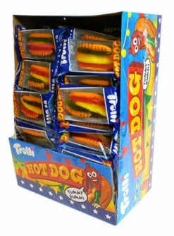 Trolli Hot Dogs (60 Hot Dog Display Unit)
