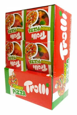 Trolli Mini Gummy Pizza (48 Pizza Display Unit)