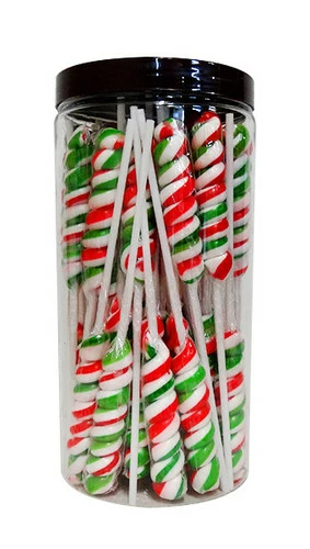 Twist Pops - Christmas Swirl (48 X 14g Pops In A Tub) 2 Twist Pops - Christmas Swirl (48 X 14g Pops In A Tub) - Image 2