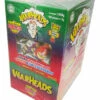 Warhead Super Sour Bubble Gum Pops (100 X 19g Lollipops In A Display Box)