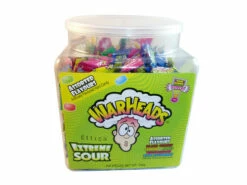Warheads Extreme Sour Candy Pieces (240 Pieces In A Display Tub)