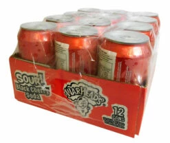 Warheads Sour Soda - Black Cherry (12 X 355ml)
