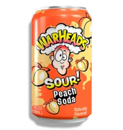 Warheads Sour Soda - Peach(12 X 355ml)