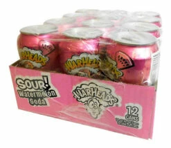 Warheads Sour Soda - Watermelon (12 X 355ml)