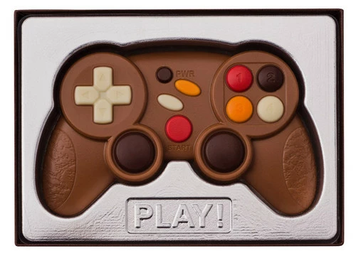 Weibler Confiserie Game Controller - Milk Chocolate (70g Box) 1 Weibler Confiserie Game Controller - Milk Chocolate (70g Box)